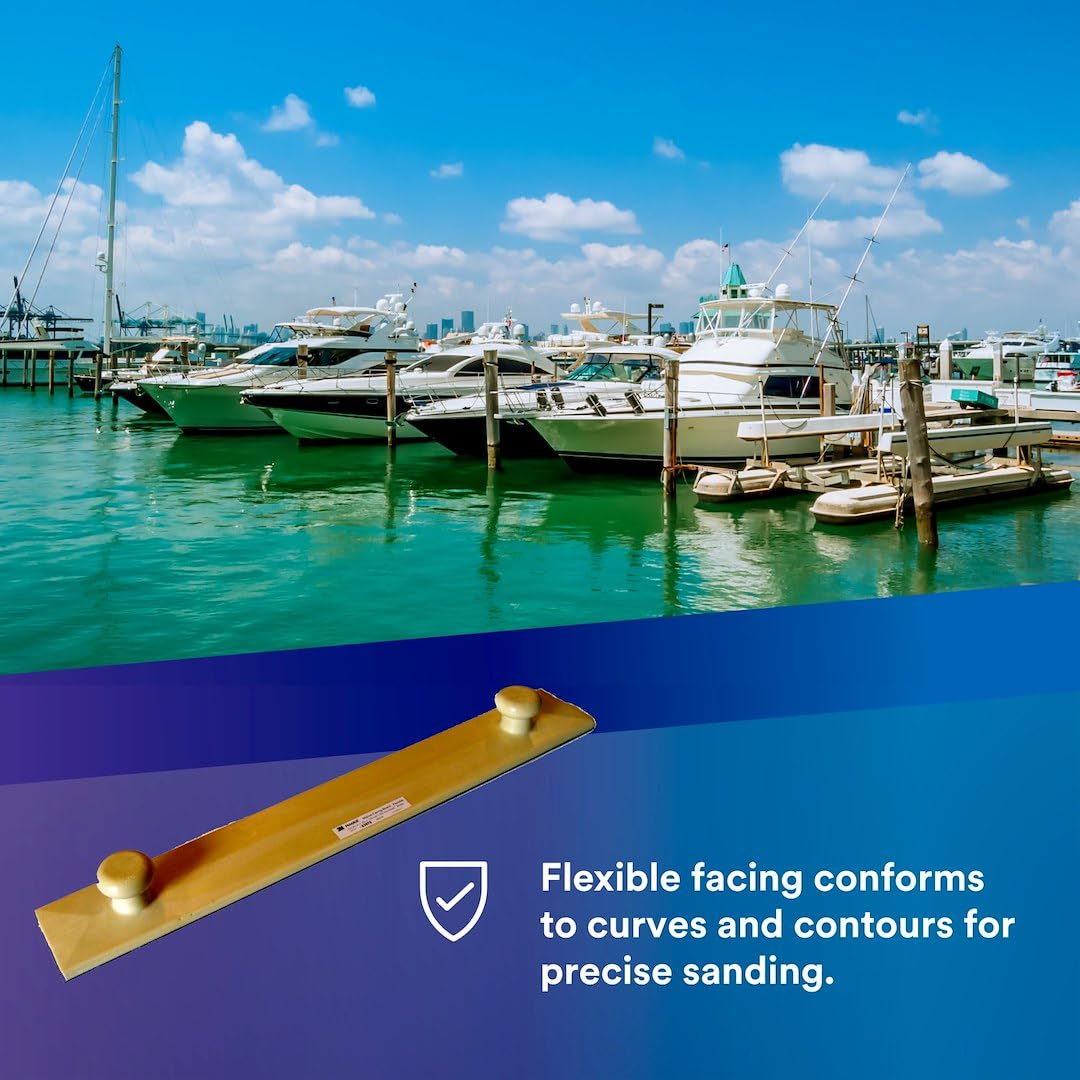 Hookit 3M Fairing Board - Hook & Loop Attachment - 4 1/2 in Width x 30 in Length - Flexible - 83978 [PRICE is per EACH]