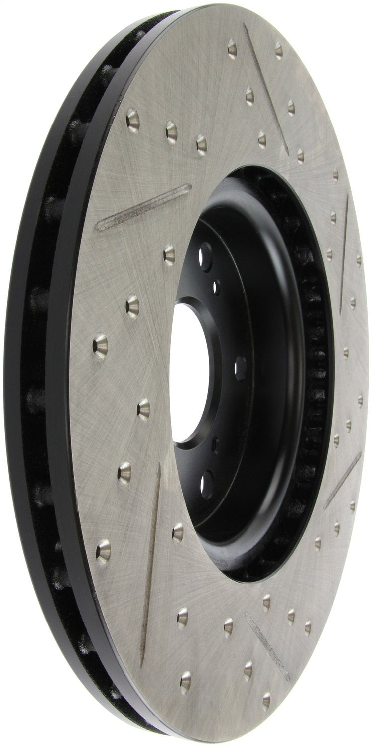 Sport Drilled/Slotted Brake Rotor StopTech 127.40062R (Front Right), 1 Pack