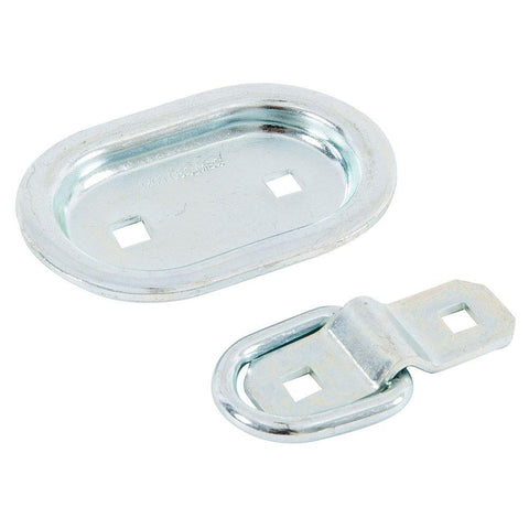 2-3/4" Keeper Recessed Oval Plate Anchor