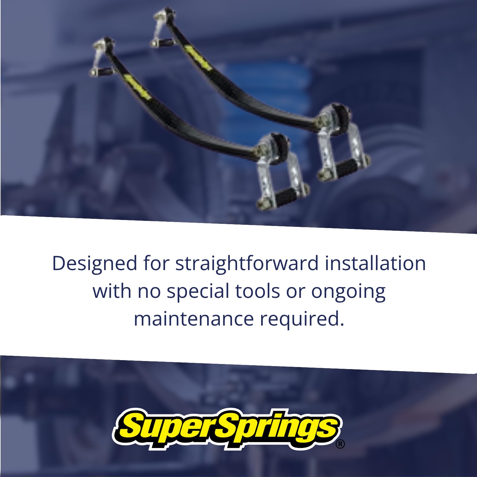SuperSprings SSA13 for Chevrolet|GMC Silverado|Sierra 2500|3500, Ford F-250|F-350, Express|Savana 3500