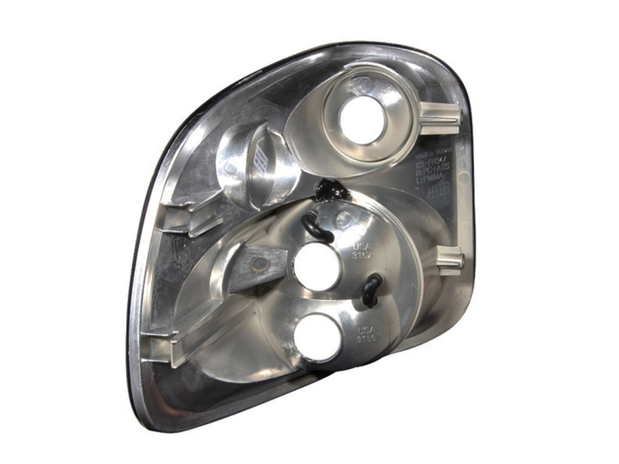 Ford F-150 Anzo USA 211143 Black Tail Light Assembly - (Sold in Pairs)