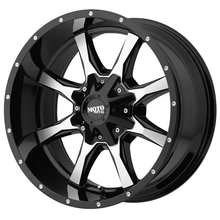 Moto Metal 18X9 MO970 G-BLK MACH 8X180 18MM - MO97089088318US