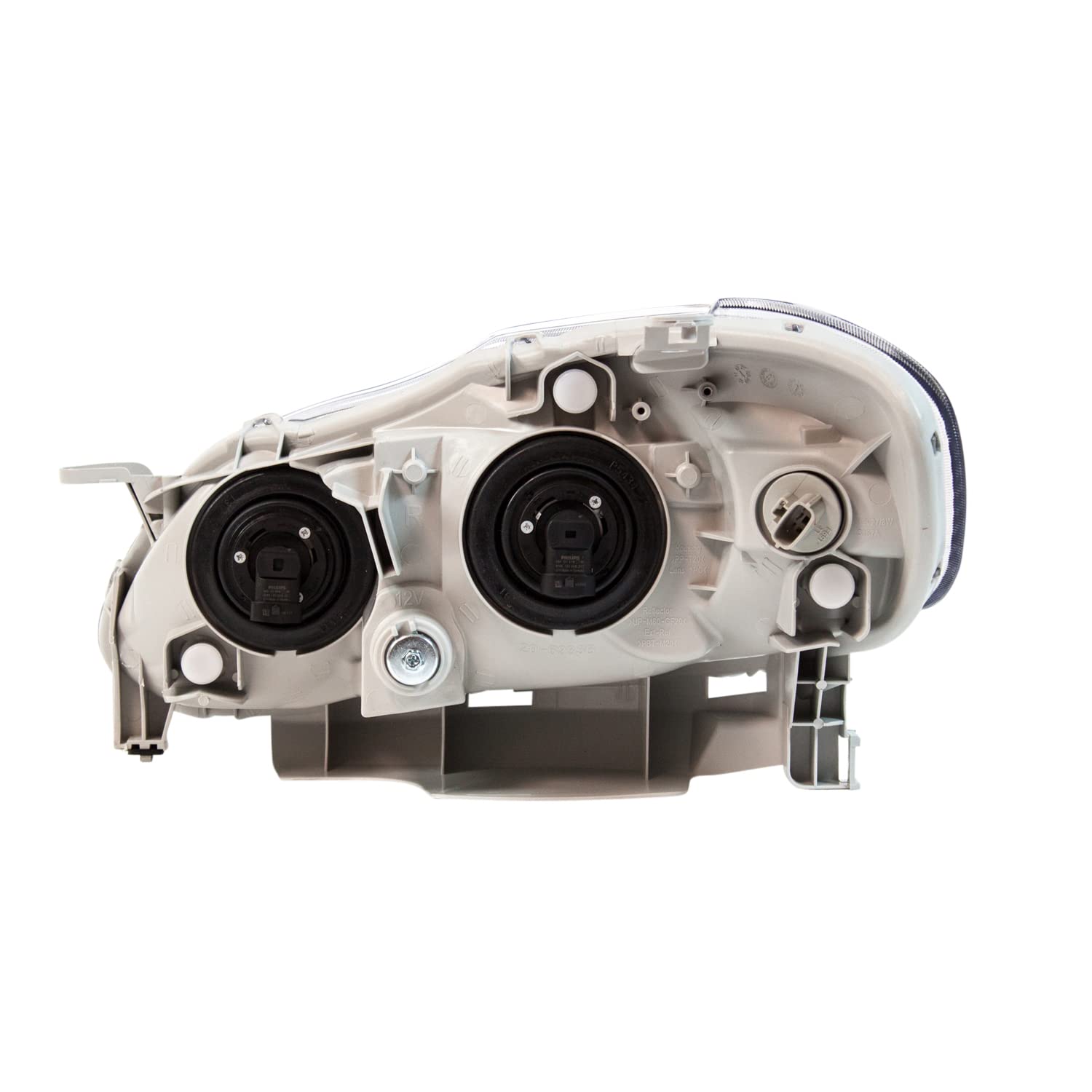 Right TYC Headlight Assembly Compatible with 2005-2008 Toyota Corolla