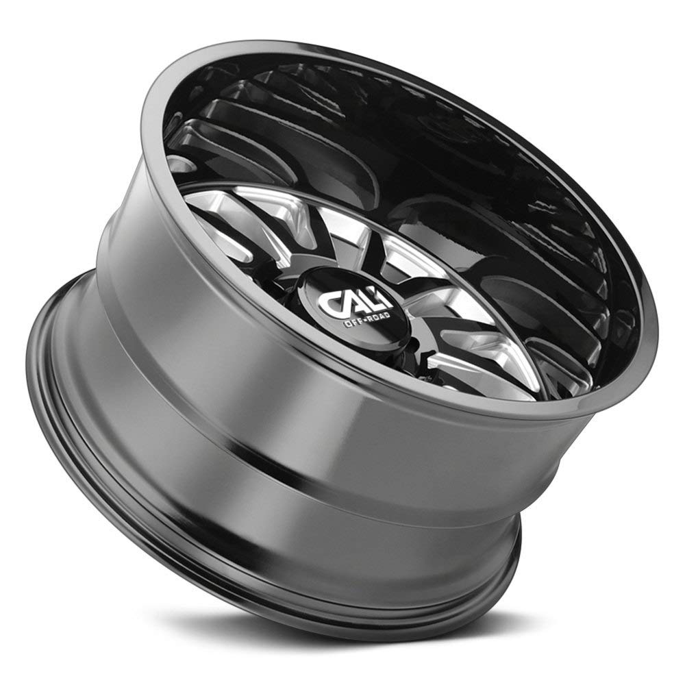 Black CALI OFF-ROAD SUMMIT Wheel with Painted (22 x 10. inches /6 x 135 mm, 0 mm Offset)
