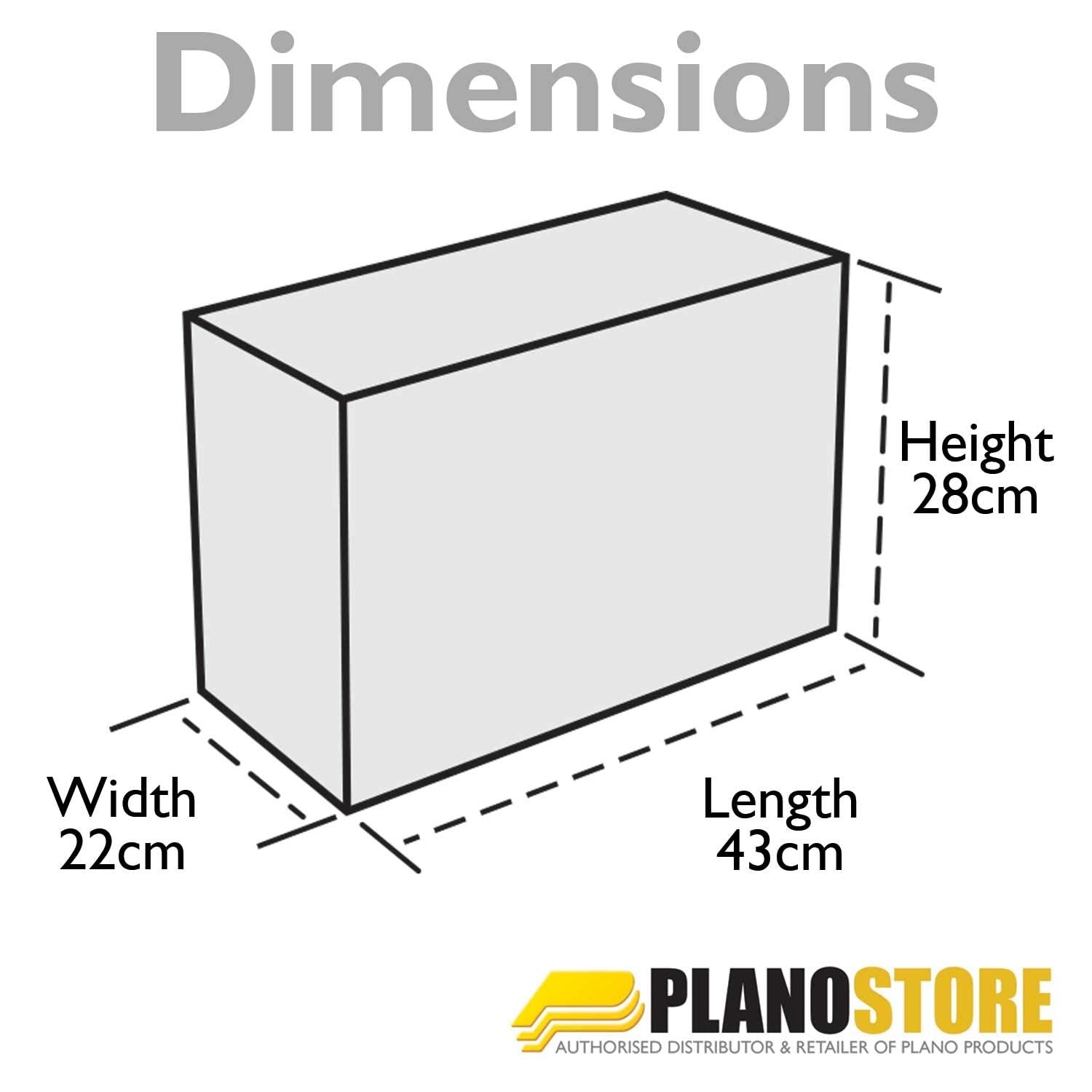 Plano Ammo Can Box Field Locker, Black, Premium Ammunition Storage, Mil-Spec Waterproof Ammo Crate, Heavy-Duty Gun Case Equalizes Pressure, Double-Density Foam Protection
