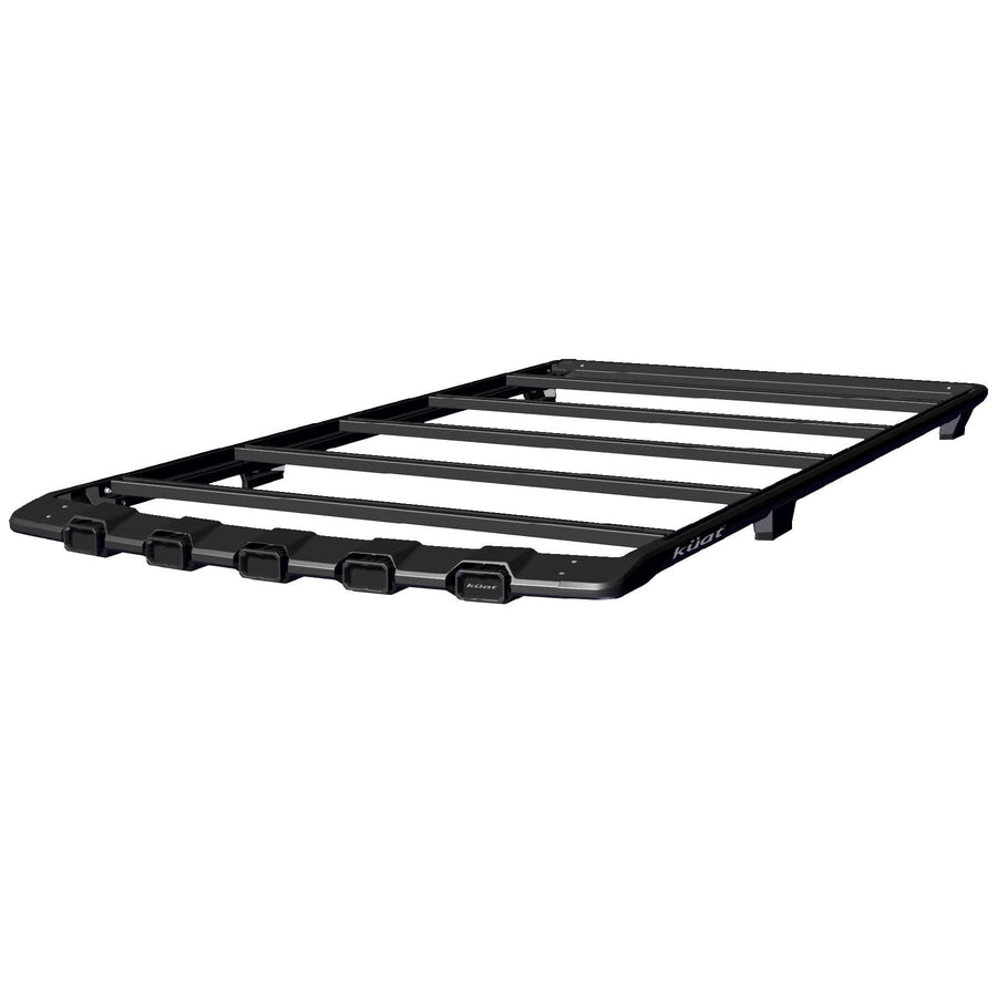 Direct Mount KUAT DEK Rooftop Platform Rack with Integrated Diode Dynamics Light Bar for Over-Hood Illumination, 2005-2023 Toyota Tacoma 3rd Generation