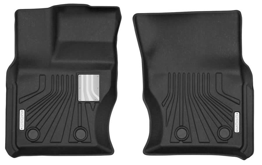Husky Liners Front MOGO | Floor Liners - Black | 70161 | Fits 2013-2021 Land Rover Range Rover Sport 2 Pcs