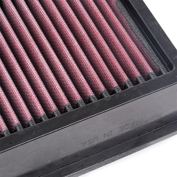 K&N Engine Air Filter: Washable, Increase Power & Acceleration, Replacement Car Air Filter: Compatible 2011-2019 BMW (330d, GT, 335d, 430d, 435d, 640d, X6, M50d, X4, X5, other select models) 33-3028