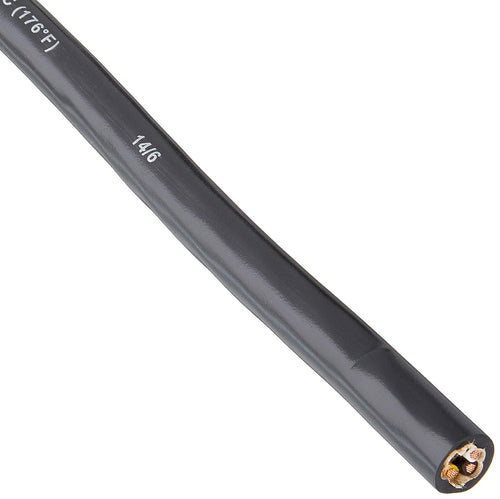 Deka East Penn (04906) 14/6 x 100' Trailer Cable,Black