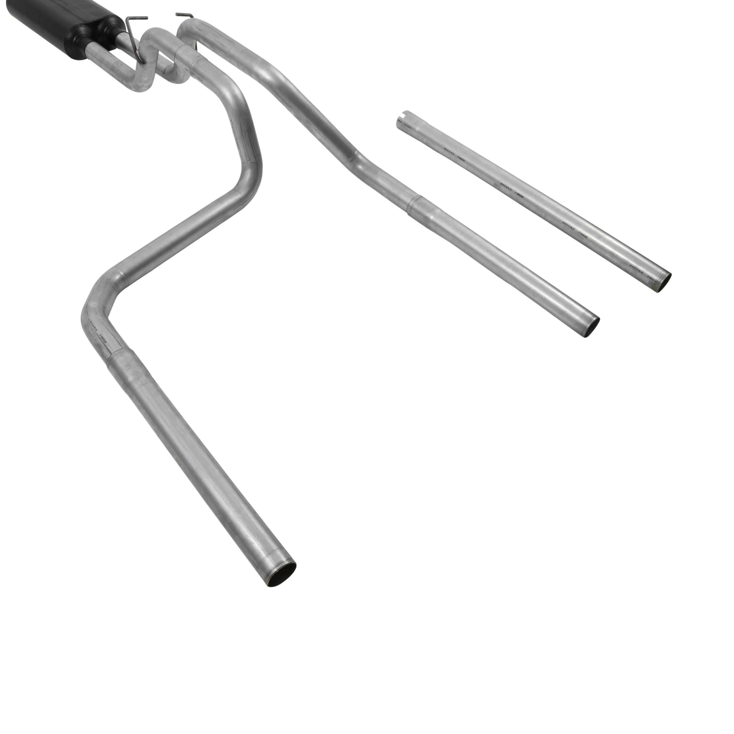 American Thunder Flowmaster 17171 Cat-Back Exhaust Kit Dual 2.5 Inch Tailpipes Compatible with 1994-2001 Dodge Ram 1500 3.9L 5.2L 5.9L 1994-2002 2500/3500 5.9L 2/4WD all wheelbases