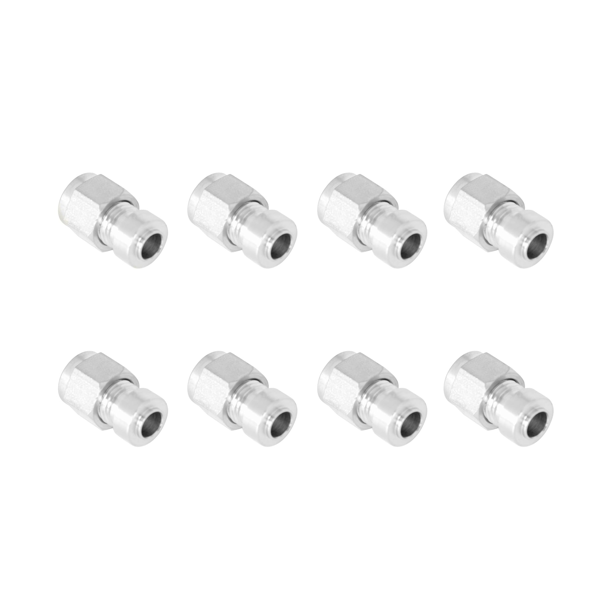 1/4" Stainless Holley EFI EGT Weld Bung - 8 Pack