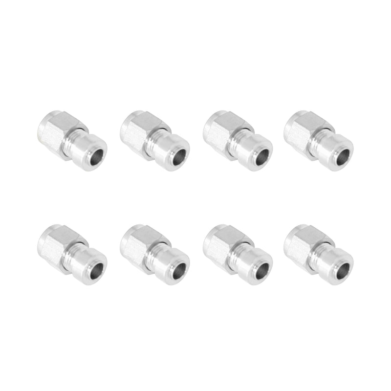 1/4" Stainless Holley EFI EGT Weld Bung - 8 Pack