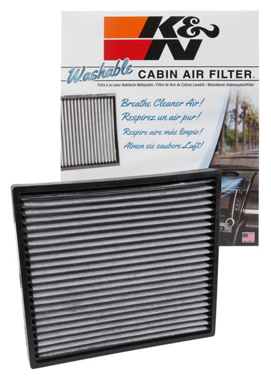 K&N Cabin Air Filter: Washable Premium, Clean Airflow to your Cabin Air Filter Replacement: Designed for Select 2003-2015 CADILLAC (CTS-V, CTS, STS, SRX, STS-V), VF2043