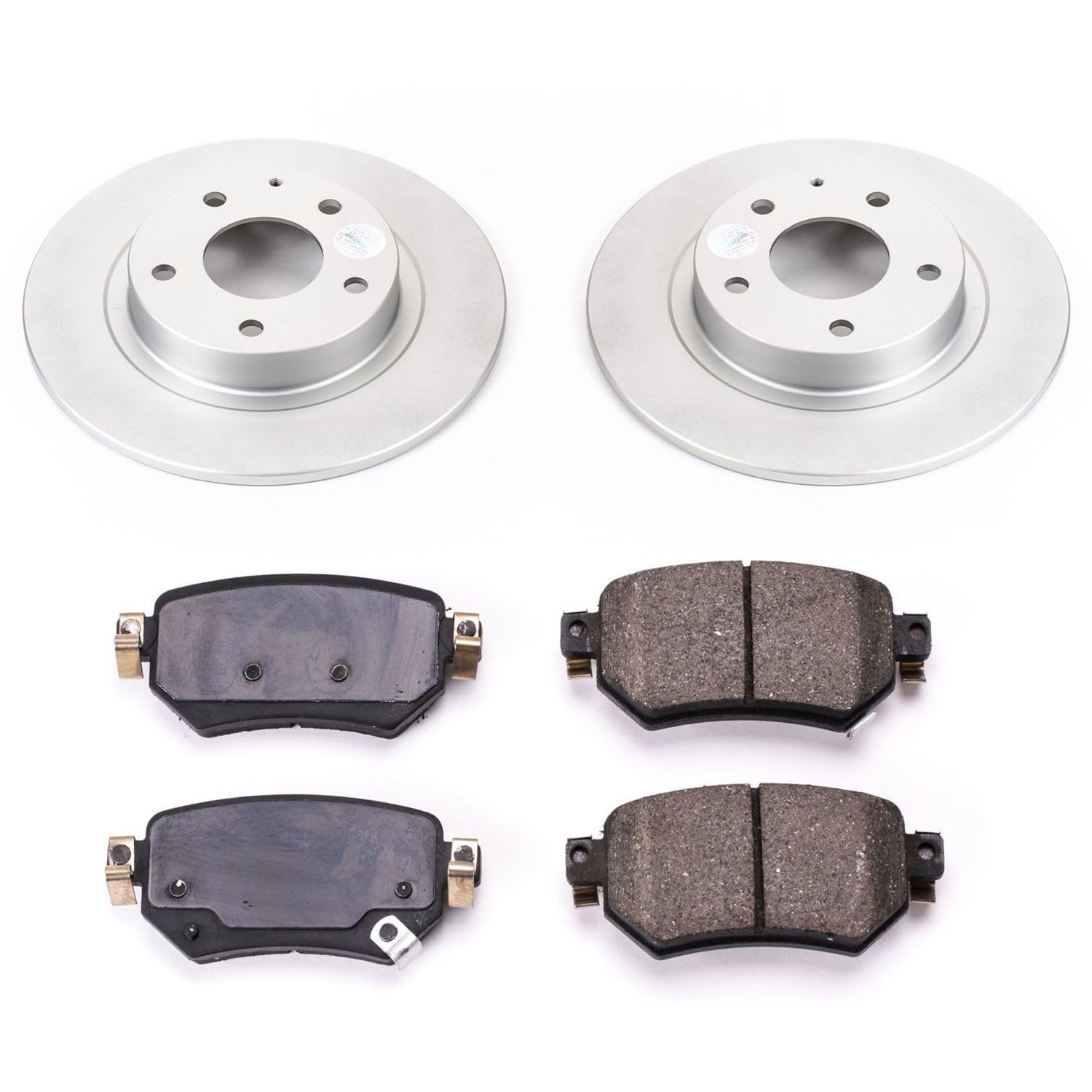 Rear Power Stop CRK8068 Brake Kit Geomet Coated For Mazda 6 2016-2021 [Model Specific]