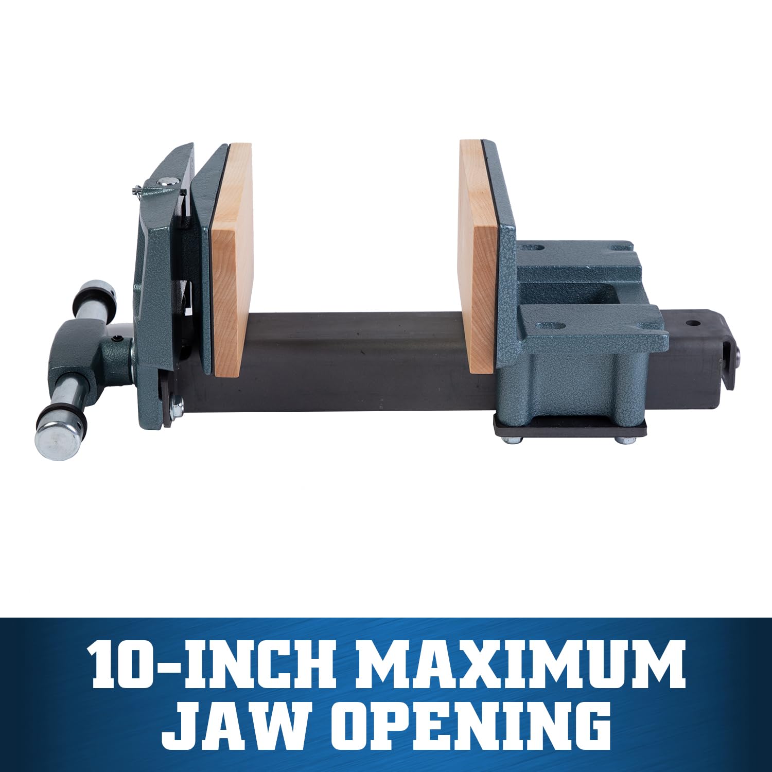 Wilton 4" x 7" Woodworking Vise, 10" Max Jaw Opening, Rapid-Action (Model 78A)