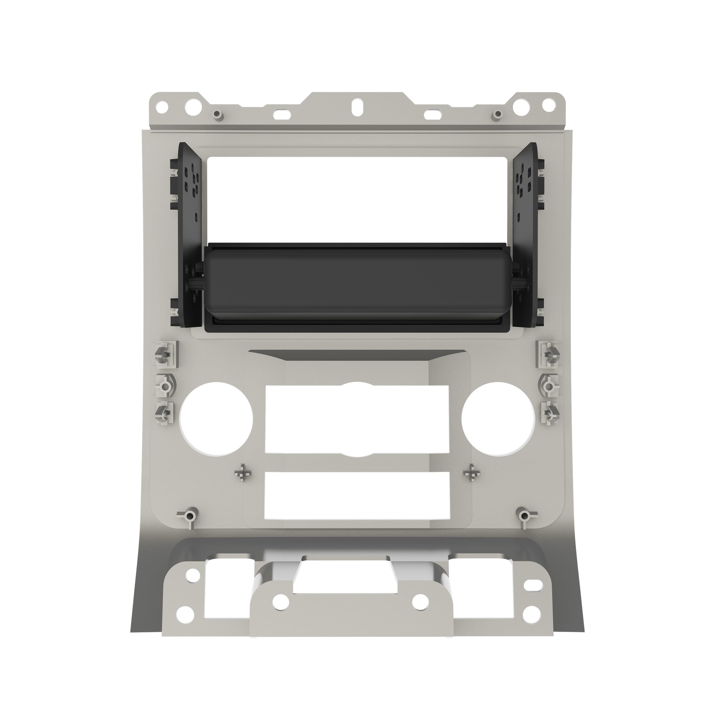 Metra 99-5814S Installation Dash Kit for Single or Double DIN 2008-up Ford Escape, Mercury Mariner, and Mazda Tribute (Silver)