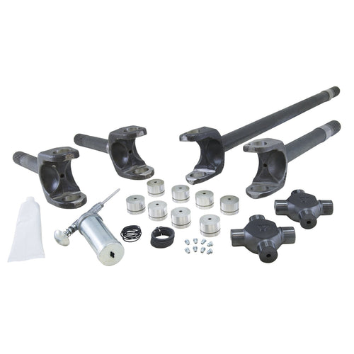 USA Standard Gear 4340 (ZA W26028) Chrome-Moly Replacement Axle Kit with Super Joint for Dodge 35-Spline Dana 60 Front Differential