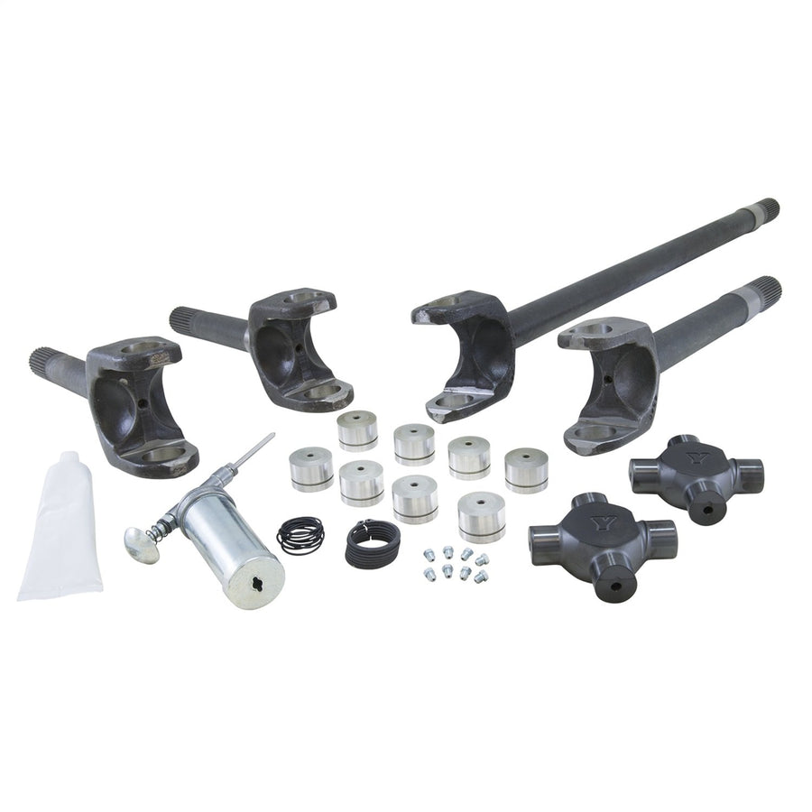 USA Standard Gear 4340 (ZA W26008) Chrome-Moly Replacement Axle Kit with Super Joint for GM 30-Spline Dana 60 Front Differential