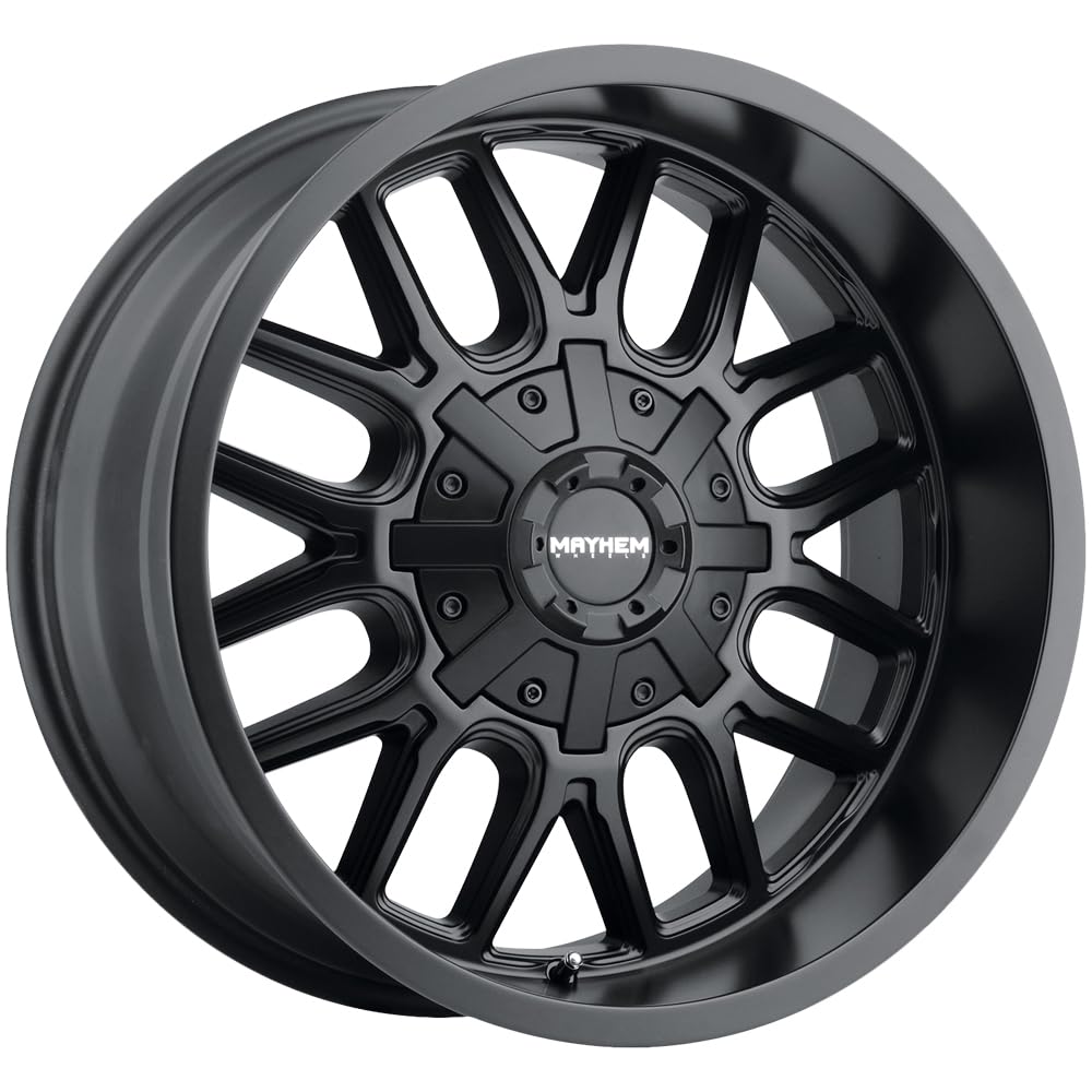 Matte Black MAYHEM COGENT Wheel (20 x 9. inches /6 x 135 mm, -8 mm Offset)