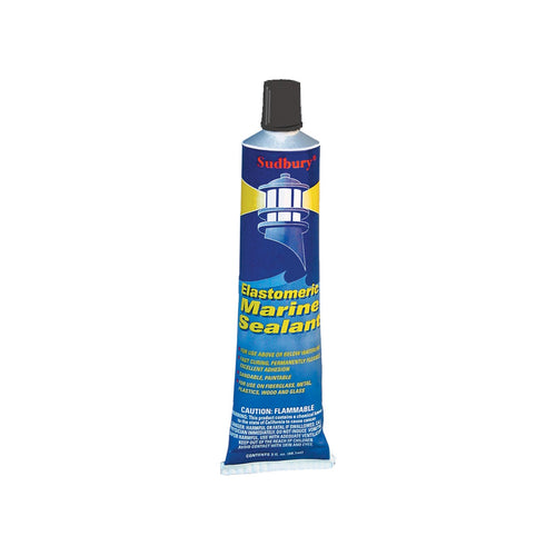 Marine Sealant Sudbury 322, 3-Ounce, Black Elastomeric