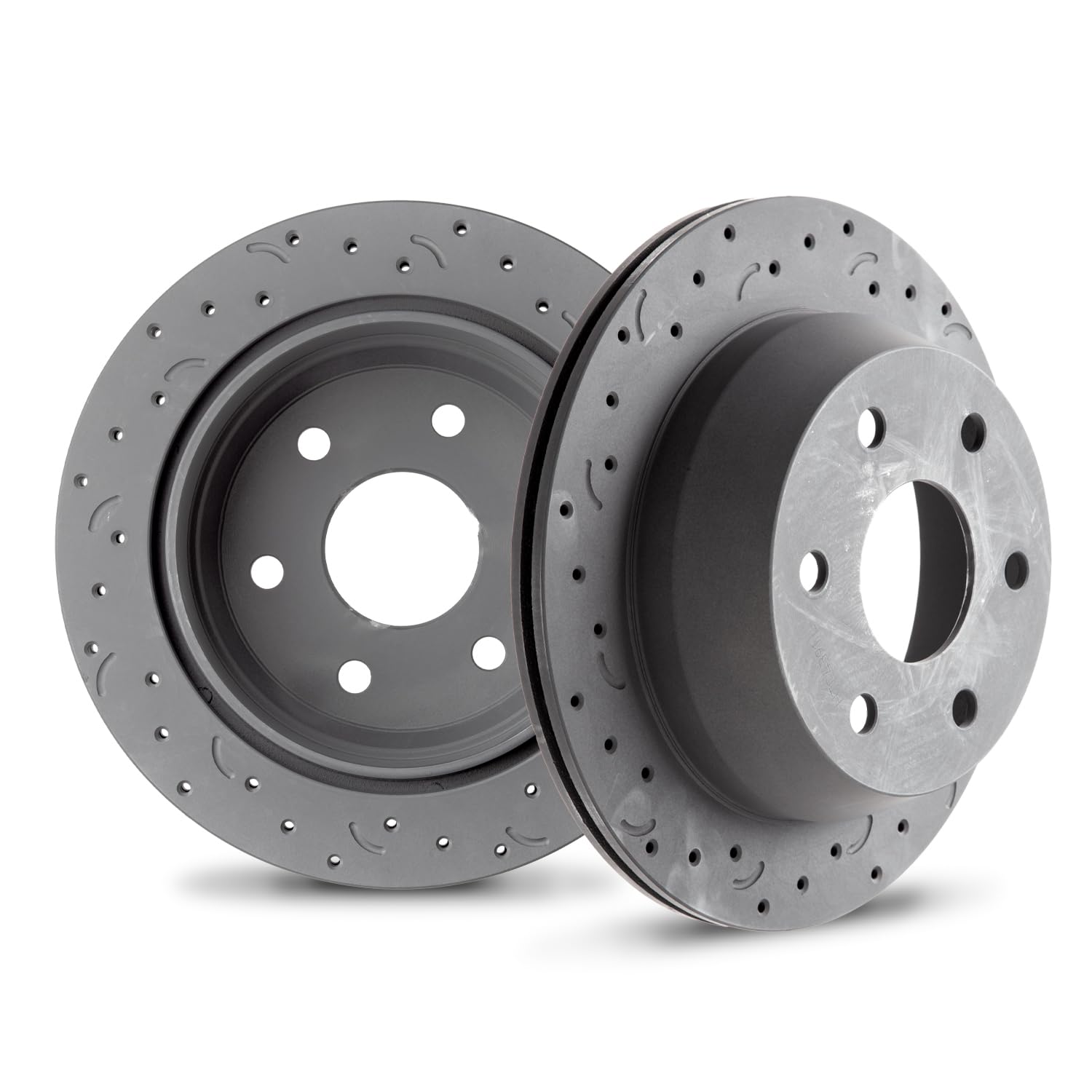 Hawk Performance Talon Cross-Drilled and Slotted HTC4391 Rotors