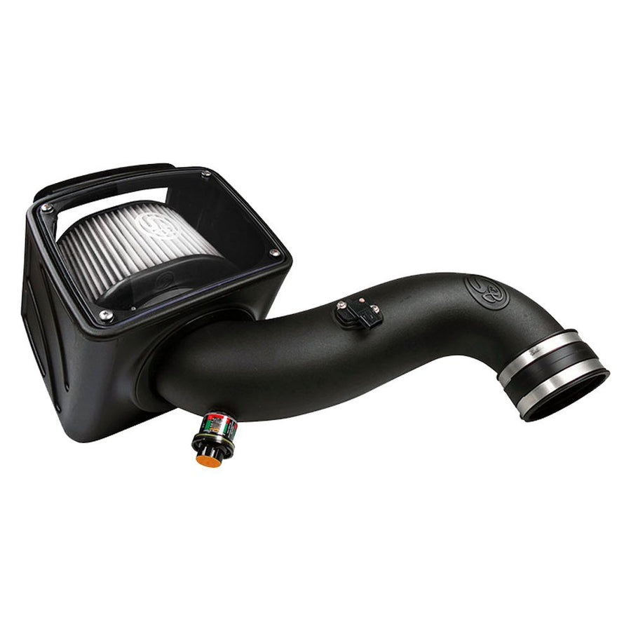 Cold Air Intake S&B Filters 75-5091D For 2007-2010 Chevy/GMC Duramax 6.6L (Dry Extendable Filter)