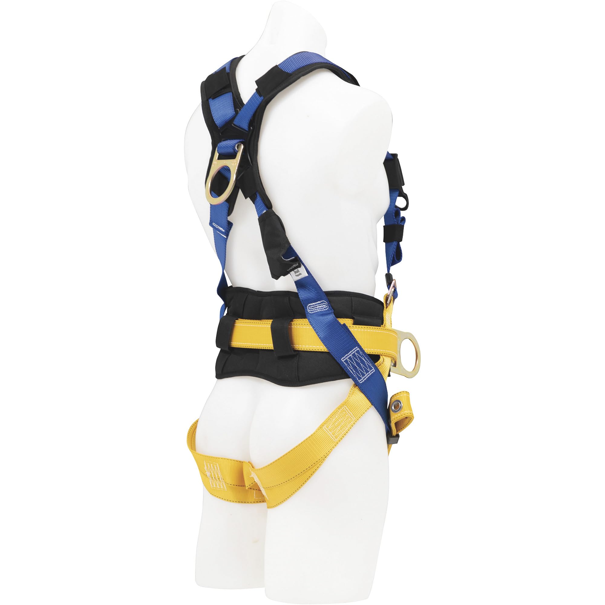 BaseWear Werner Construction Safety 3-Ring Harness- Blue Medium/Large