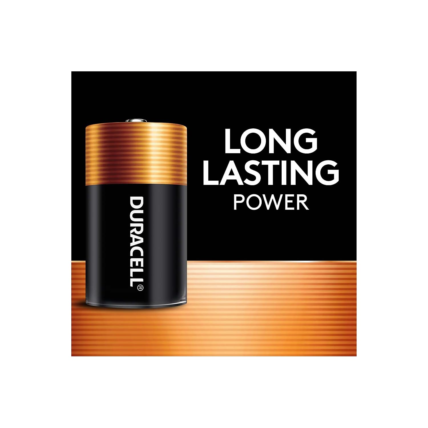 Duracell MN1300 Coppertop Battery, Alkaline, D Size (Pack of 12)