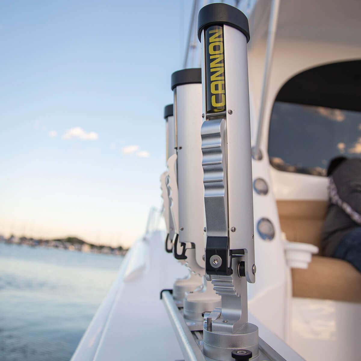 Dual-Axis Cannon Adjustable Rod Holder for Boat Fishing and Trolling