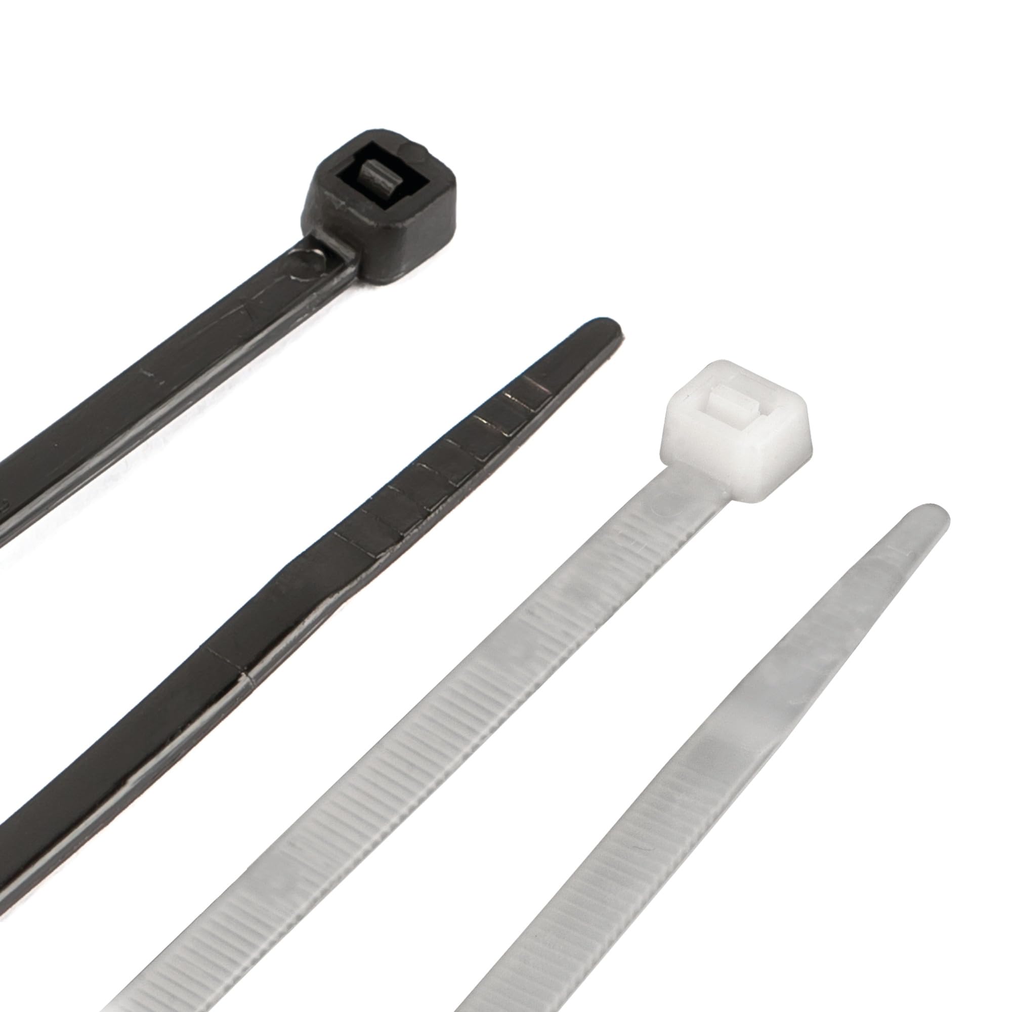 W2927 Performance Tool 24pc 25" Cable Tie Set, Black and White With Tensile Strength 175 Lbs