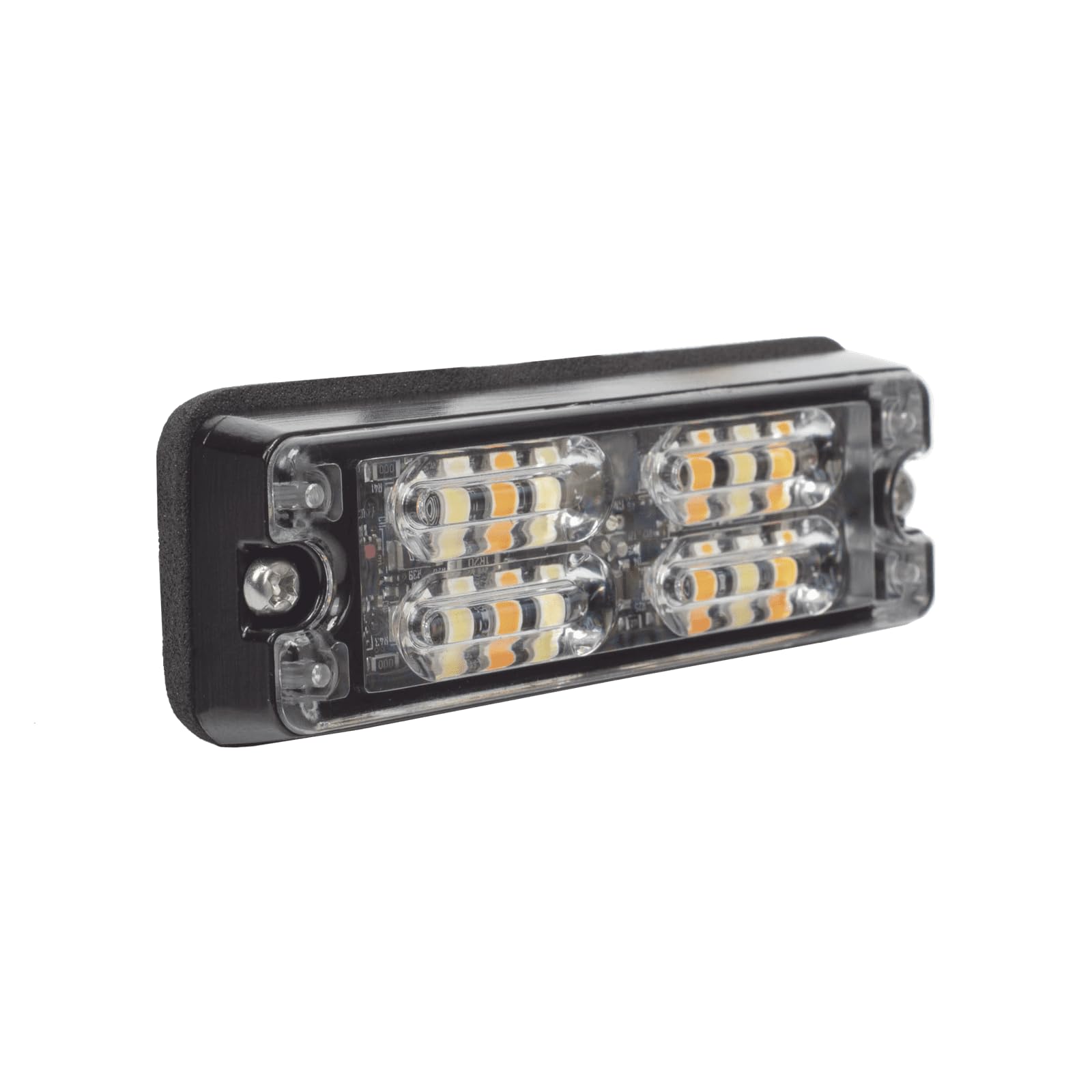 ECCO Surface Mount Amber/White Strobe Light ED3511AW