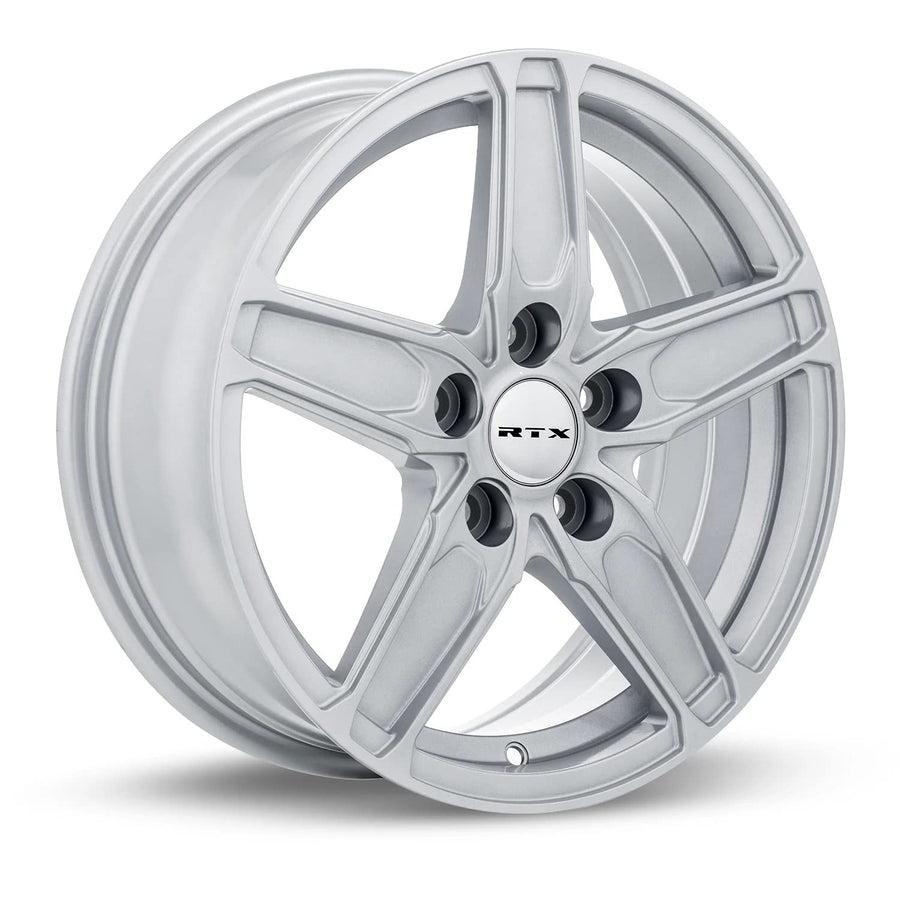 Custom RTX FROST Wheel - 16x6.5, 42 Offset, 5x114.3 Bolt Pattern, 64.1mm Hub - Silver Rim