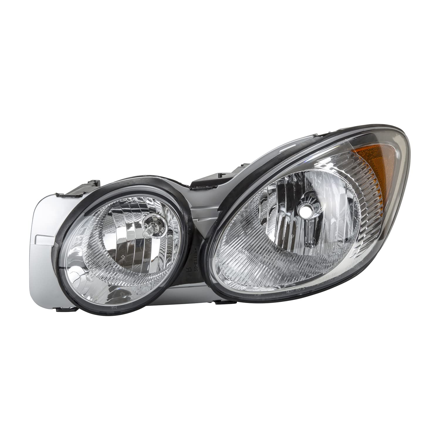 Left TYC Headlight Assembly Compatible with 2005-2007 Buick Lacrosse