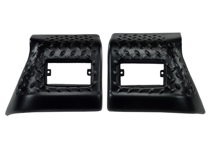 Body Armor Kit Rugged Ridge 11650.20, Front, Fender Guards; 97-06 Jeep Wrangler TJ