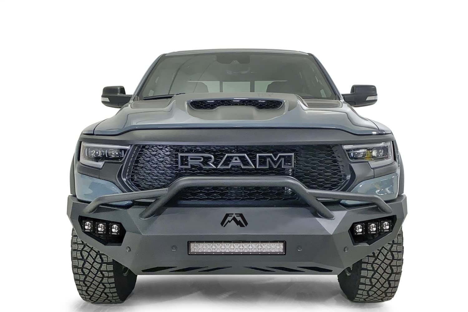 DX21-V4552-1 Fab Fours Inc. Front Replacement Bumper fits Ram 1500