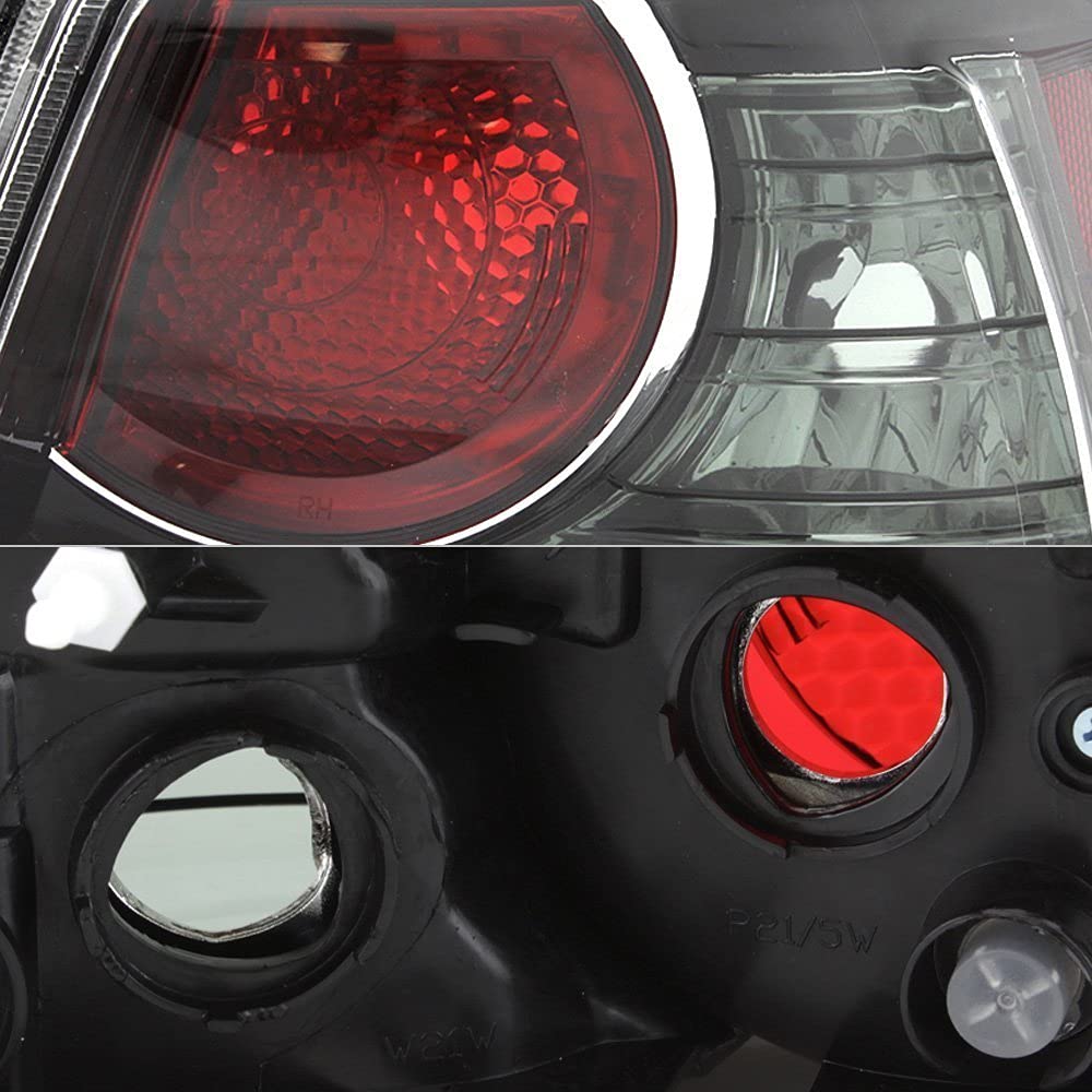 Mitsubishi Lancer Spyder (xTune) 08-15 OE Style Tail Lights - Bla