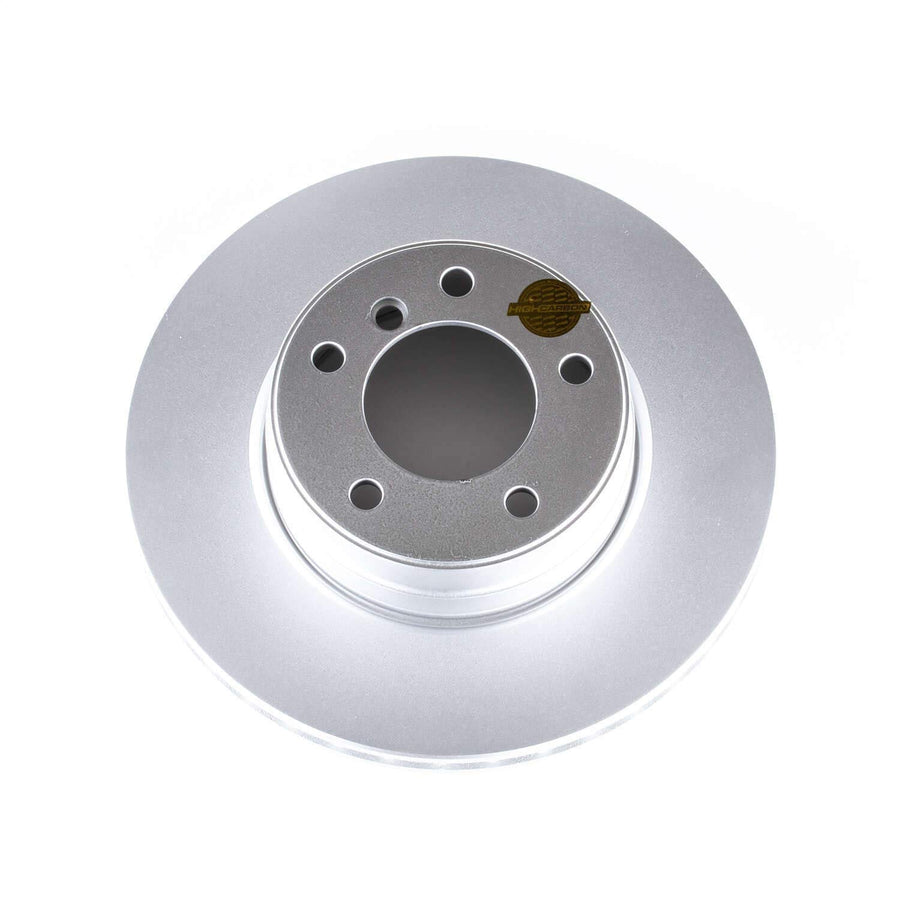 Evolution Coated Power Stop EBR841EVC Front High Carbon Brake Rotor For BMW 525i 2004-2007 [Model Specific]
