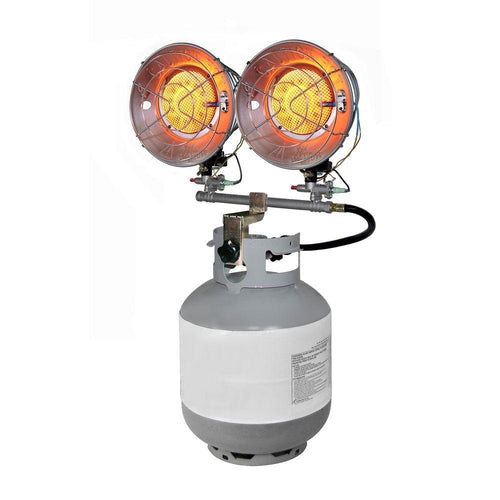30000-BTU Dyna Glo Portable Tank Top Heater-LP, Fuel Type Propane, Max. Heat Output 30000 Btu/hour, Model# TT30000M