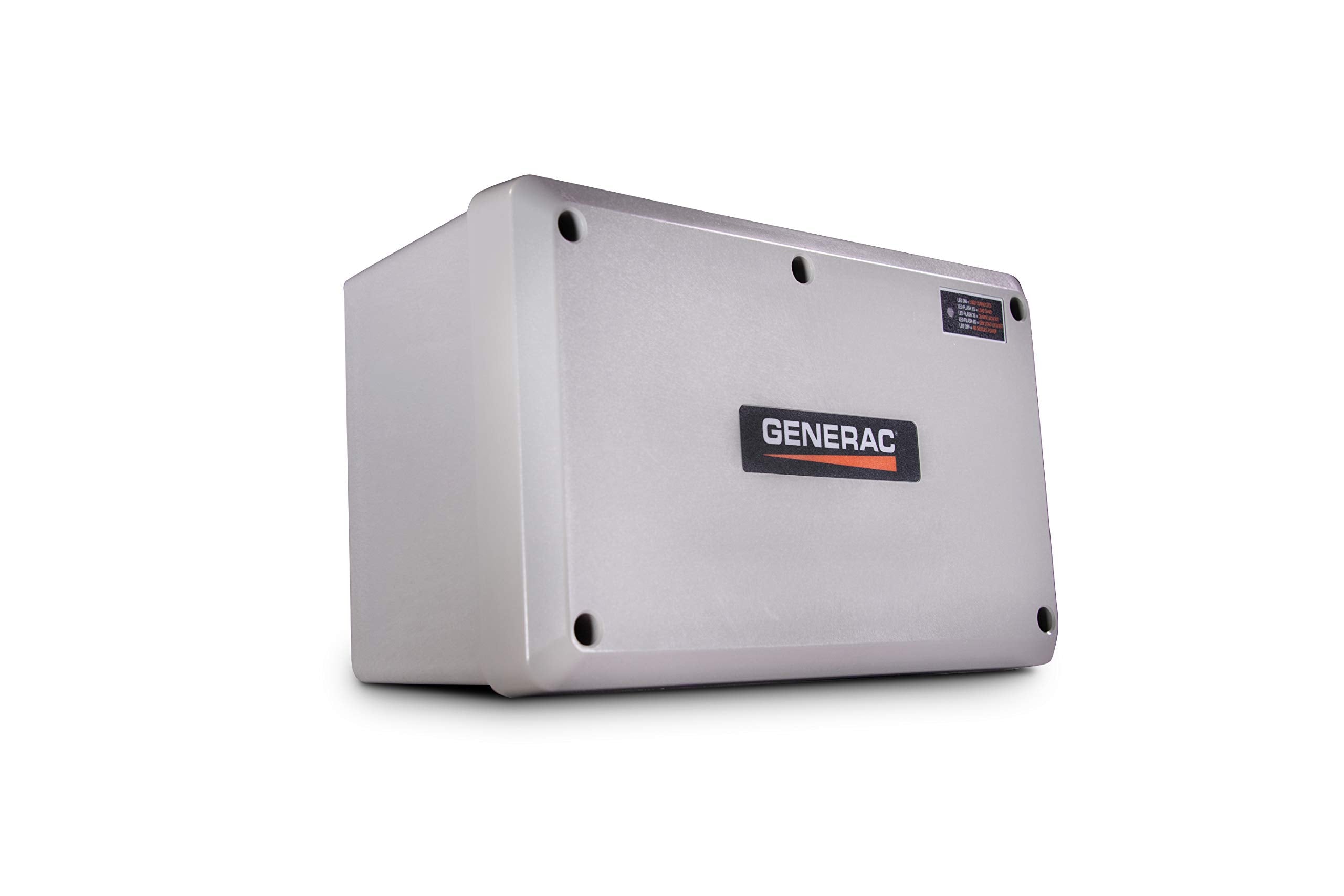 100 Amp Generac Load Manager - Efficient Load Prioritization and Wire-Free Technology for Reliable Power Management - Lock-Feature and LED Status Display for Convenient Operation - Gray
