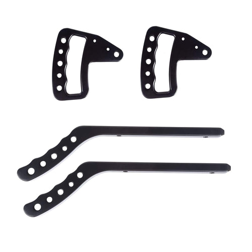Rugged Ridge JK Grab Handles for Jeep Wrangler | Aluminum, Black | 13505.50 | Fits 2007-2018 Jeep Wrangler JK