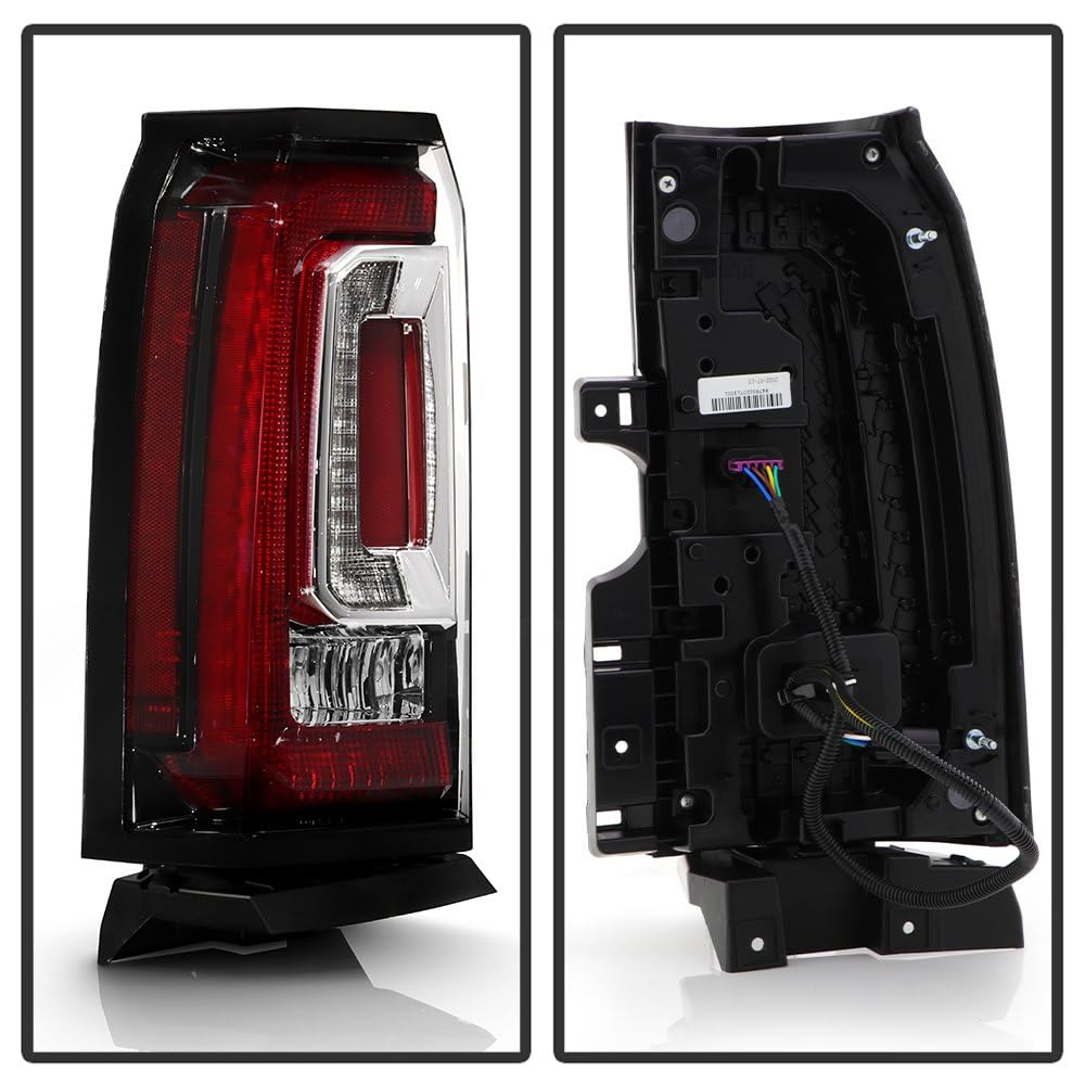 GMC Yukon 15-20 Spyder (POE) LED Tail Light w/Bottom Bracket - Reverse-W16W(Included) - OE Left (GM2800268)