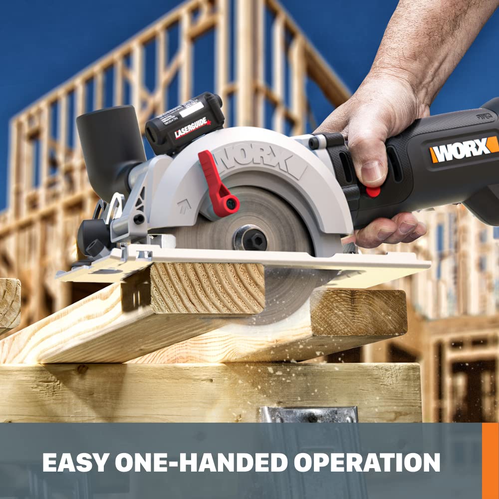 WORXSAW Corded 4.5” Compact Circular Saw - WX437L Worx