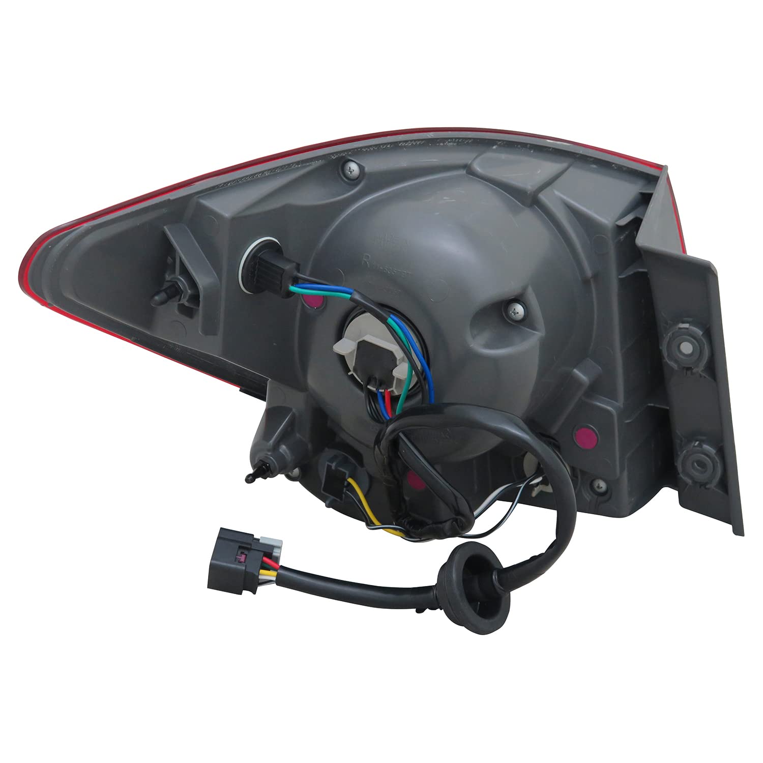 Right TYC Tail Light Assembly Compatible with 2011-2015 Chevrolet Cruze