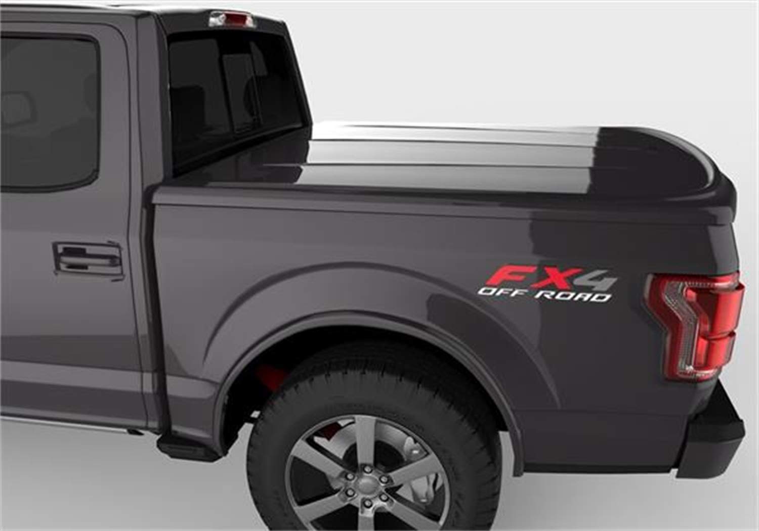 UnderCover RealTruck Lux One-Piece Truck Bed Tonneau Cover | UC2156L-UH | Fits 2015 Ford F-150 (UH - Tuxedo Black) 5' 7" Bed (67.1")