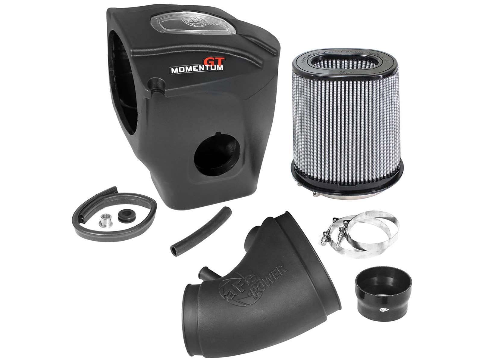 Momentum GT aFe POWER Cold Air Intake System w/Pro DRY S Filter, #51-72203, Black