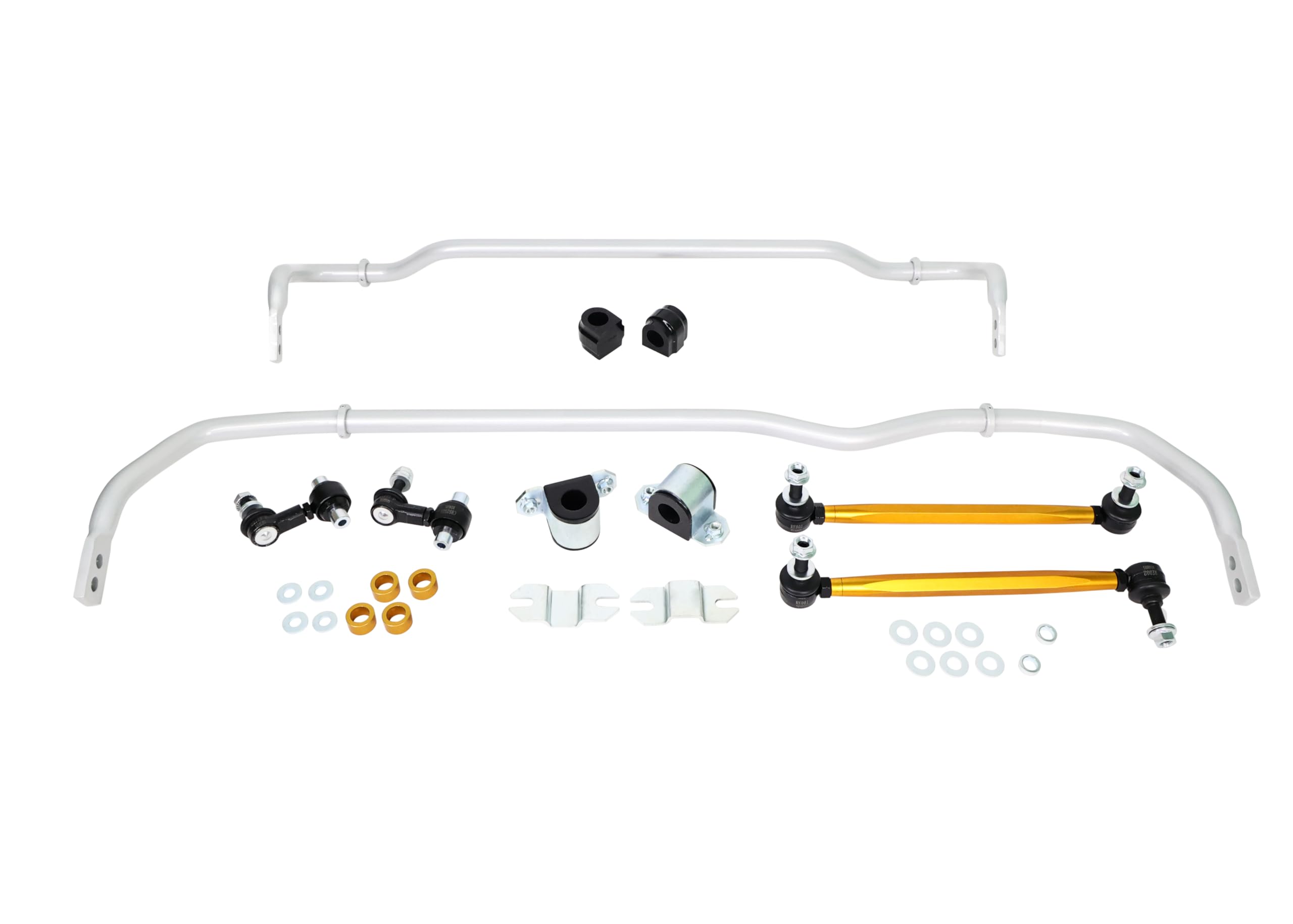 BWK018 Whiteline Sway bar, bushings, Black