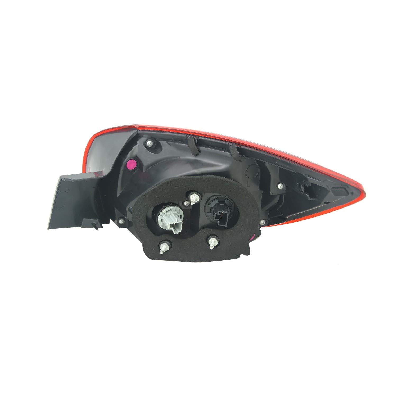 Left TYC Tail Light Assembly Compatible with 2014-2018 Mazda Mazda3