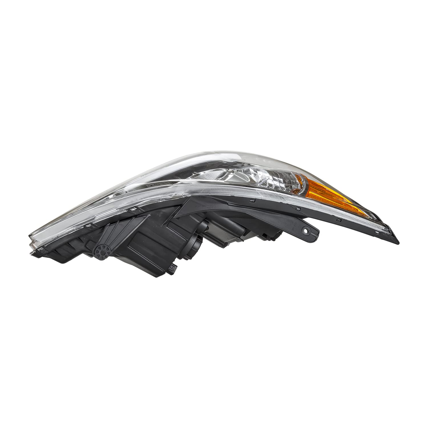Right Headlight Assembly TYC Compatible with 2011-2014 Hyundai Santa Fe