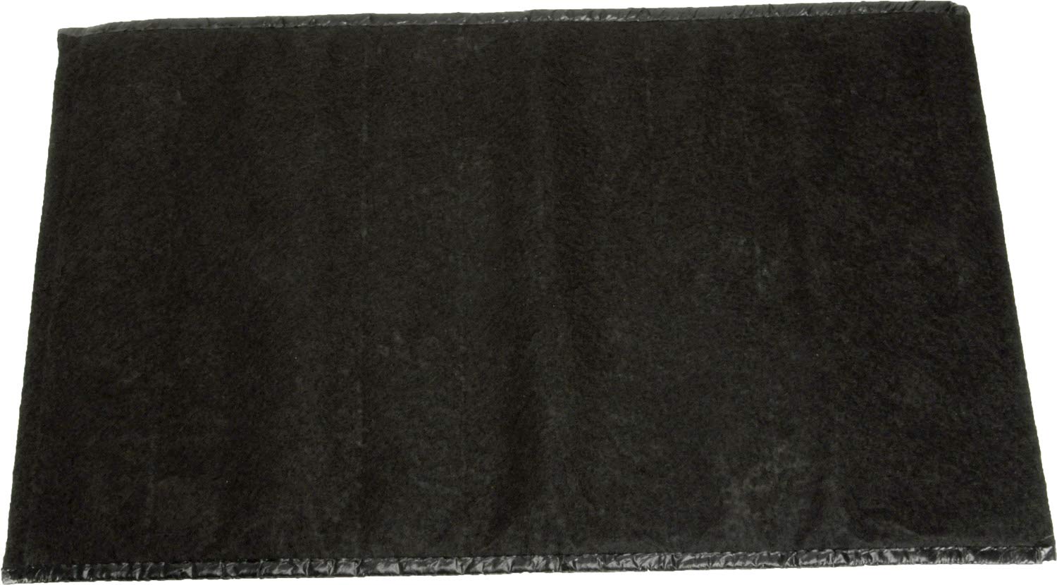 010750 Design Engineering 12" x 18" Protective Absorbent Oil Rug, Black