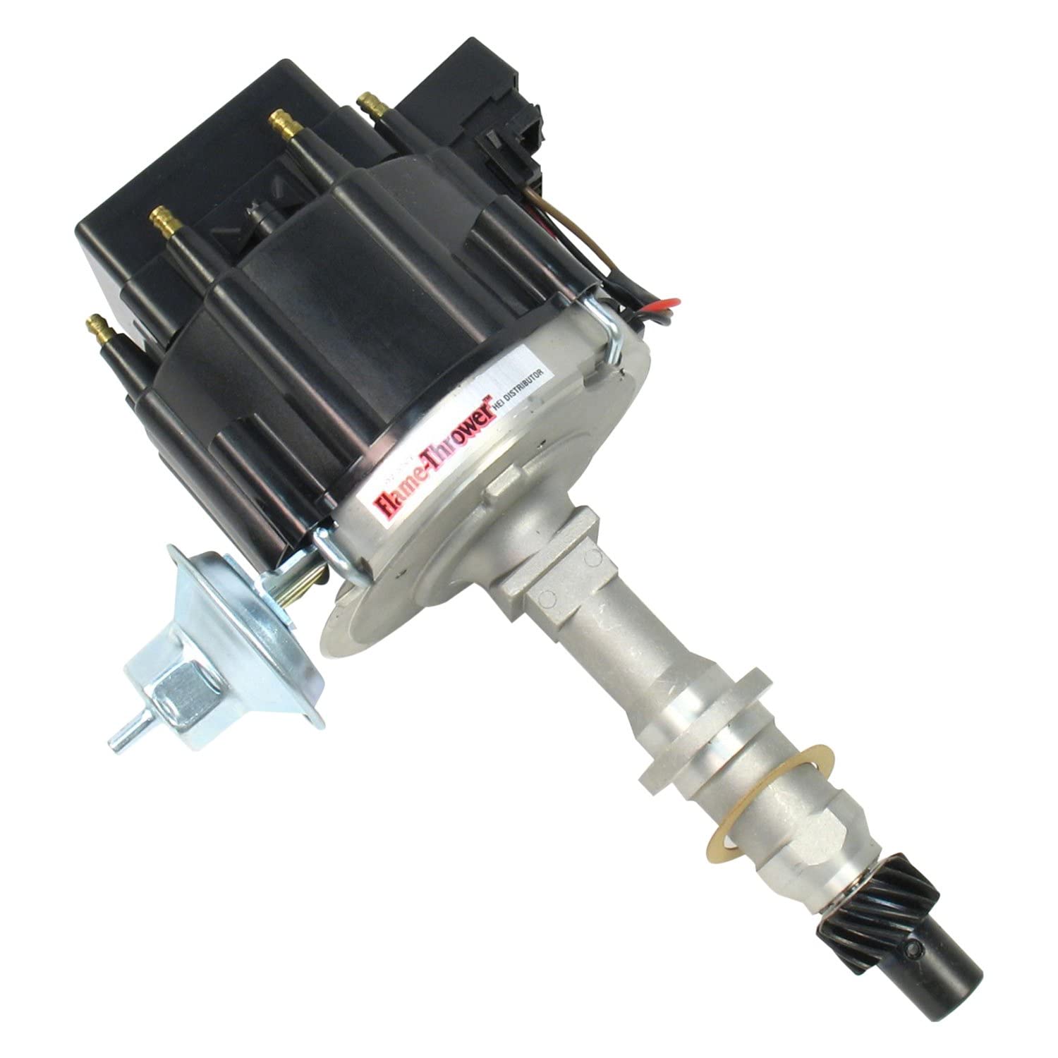 Pertronix HEI III D71200 Distributor (Pontiac 301-455 Black Cap)
